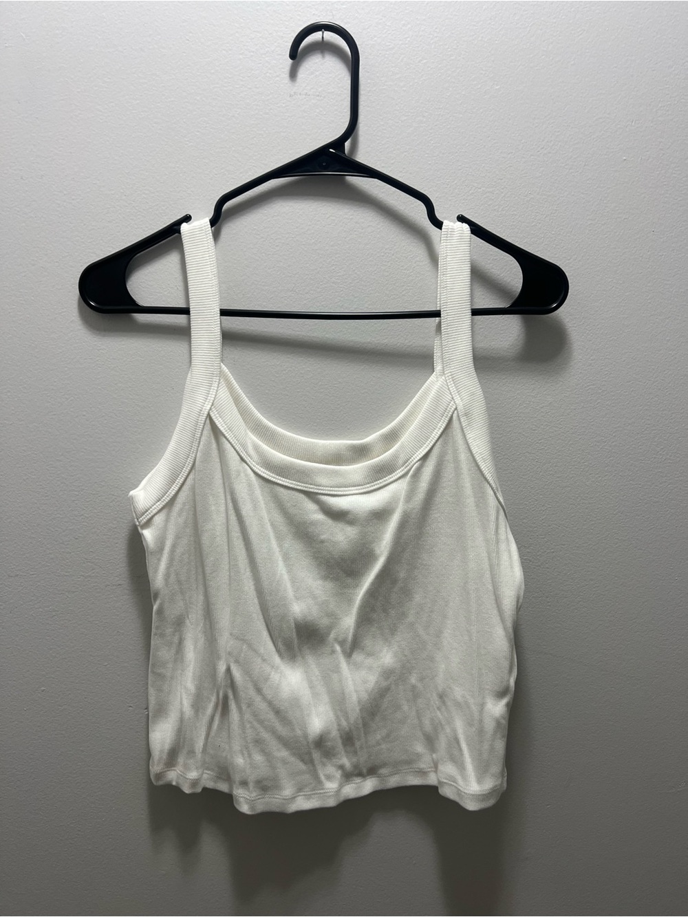 Abercrombie & Fitch White Ribbed Tank - Women's